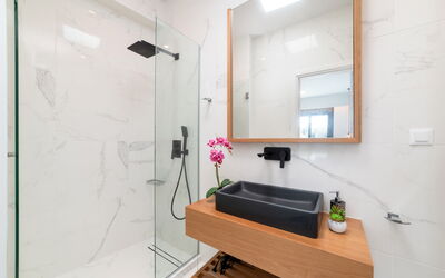 Villa Zaneti: Badkamer