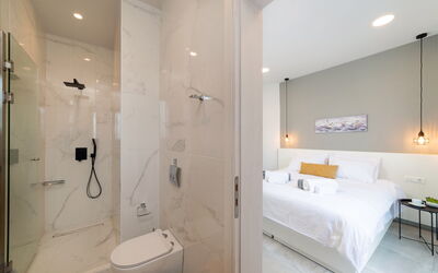 Villa Zaneti: slaapkamer