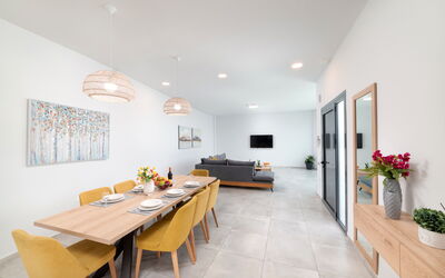 Villa Zaneti: Woonkamer