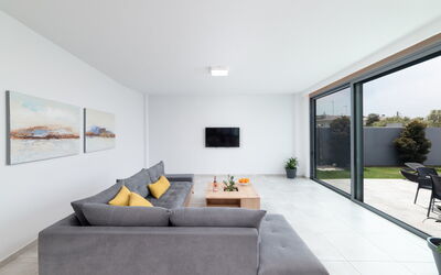 Villa Zaneti: Woonkamer