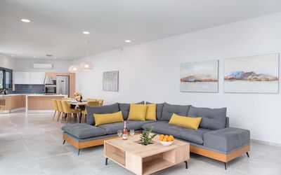 Villa Zaneti: Woonkamer