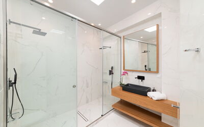 Villa Zaneti: Badkamer