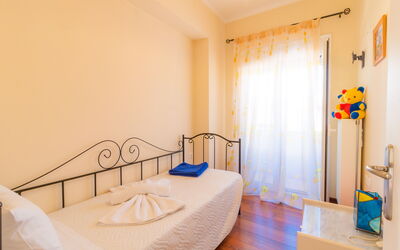 Villa Dinos: slaapkamer