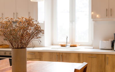 Villa Jacaranda: Cuisine, Salle à manger