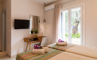 Villa Jacaranda: chambre à coucher