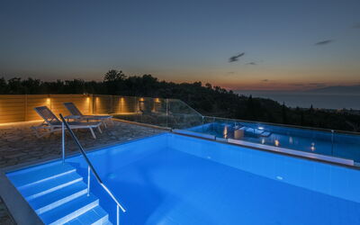 Villa Portes: Été, Vues