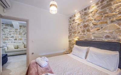 Villa Portes: chambre à coucher