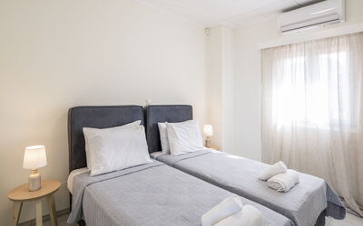 Villa Portes: chambre à coucher