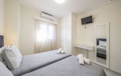 Villa Portes: chambre à coucher