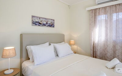 Villa Portes: chambre à coucher