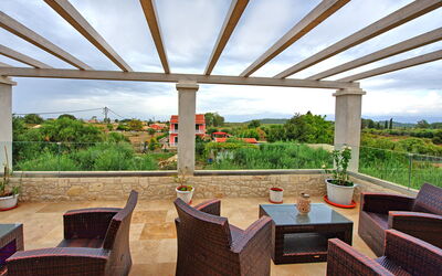 Villa Elaia: all'aperto, Balcone / Terrazza / Patio