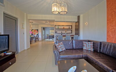 Cabanavillas Milano: Lunchroom, Woonkamer