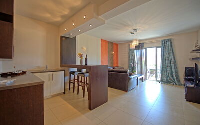 Cabanavillas Milano: Woonkamer