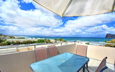 Cabanavillas Milano: Balkon / terras / patio