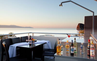 Cabanavillas Milano: Balkon / terras / patio, Keer bekeken