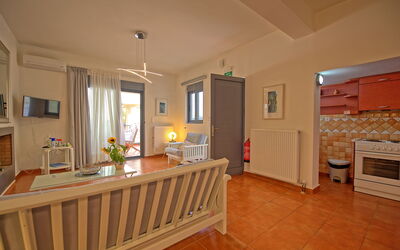 Kastellina: Cucina, Soggiorno