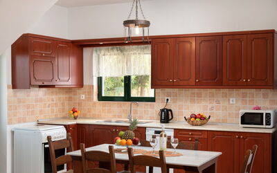 Villa Elia: Cuisine, Salle à manger