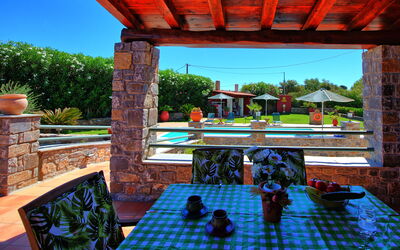 Villa Antina: Balcon / Terrasse / Patio