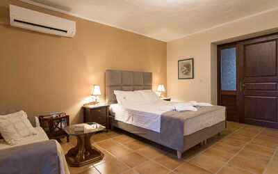 Villa Antina: chambre à coucher