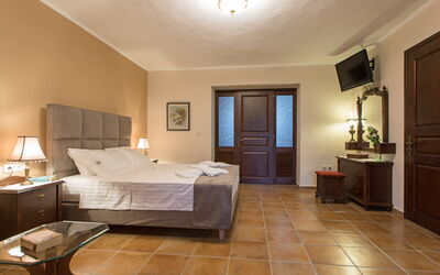 Villa Antina: chambre à coucher