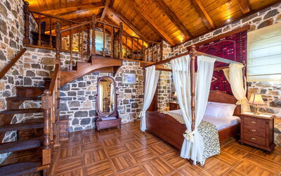 Villa Antina: chambre à coucher