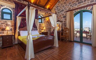 Villa Antina: chambre à coucher