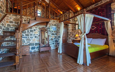 Villa Antina: chambre à coucher