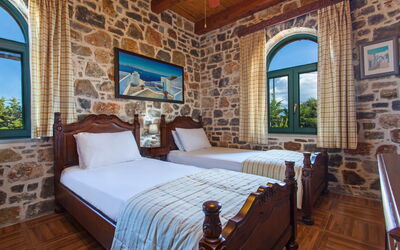 Villa Antina: chambre à coucher