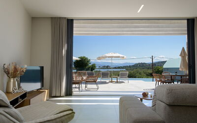 Villa Waterlily: Woonkamer