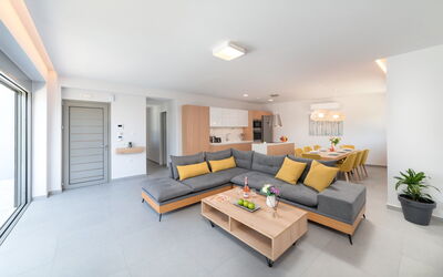 Villa Ampela: Woonkamer