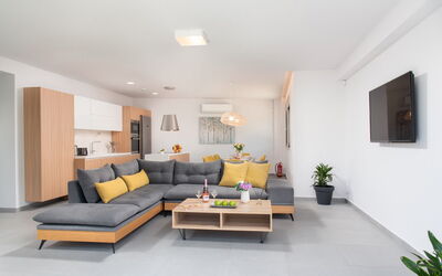 Villa Ampela: Woonkamer