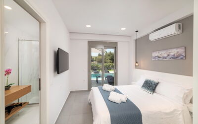 Villa Ampela: slaapkamer