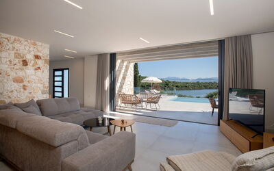 Villa Serapias: Living Room