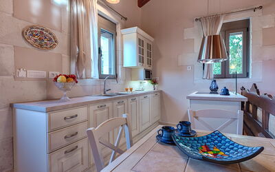 Villa Despanto: Dining Room, Kitchen