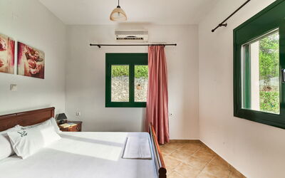 Villa Politini: chambre à coucher