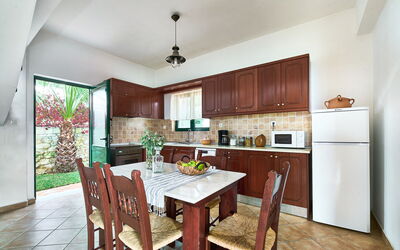 Villa Politini: Cuisine, Salle à manger