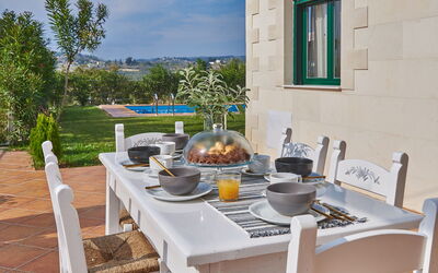 Villa Politini: Balcon / Terrasse / Patio