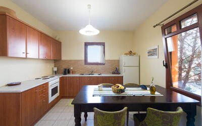 Villa Odysseus: Cucina, Sala da pranzo