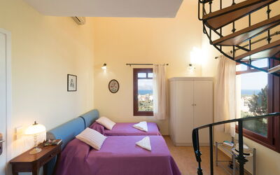 Villa Odysseus: Camera da letto