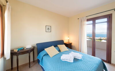 Villa Odysseus: Camera da letto