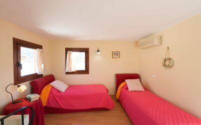 Villa Odysseus: Camera da letto