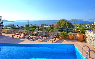 Villa Odysseus: all'aperto, Esterni, Piscina, Vista Panoramica