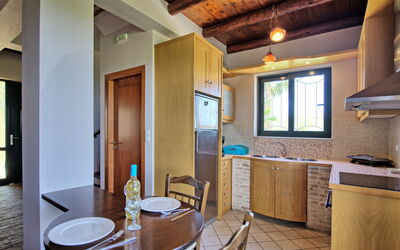 Villa Myrtia: Dining Room, Kitchen