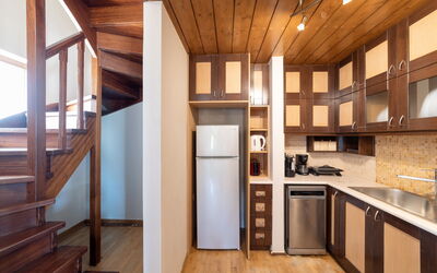 Villa Rodia: Kitchen