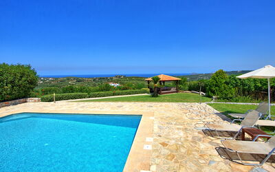 Villa Rodia: Garden, Outdoor, Pool, Scenic View, Summer