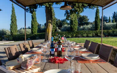 Villa Simone: all'aperto, Balcone / Terrazza / Patio, Giardino