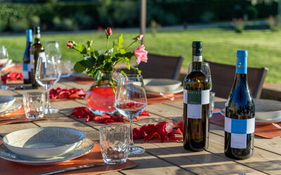 Villa Simone: all'aperto