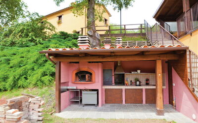 Villa Gigi: Balkon / terras / patio, Buitenshuis