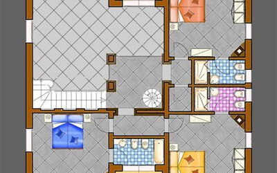 Villa Insoglio: Planimétrie