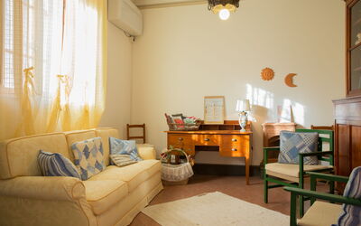 Villa Angelica: Salon